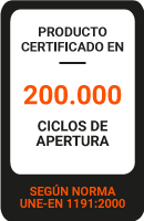 Badge certificado 200000